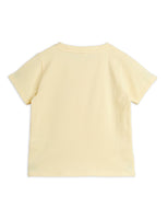 Mini Rodini Elephant sp SS Tee | Yellow