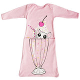 Electrik Kidz Sleepsack | Sundae - Green Hearts Pink