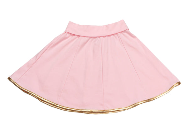 Karen Brost Skirt | Pink - Green Hearts Pink