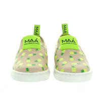 MAA Sneakers | Pineapple - Green Hearts Pink