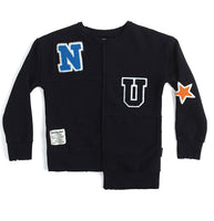 Nununu Unbalanced NU Sweatshirt | Black