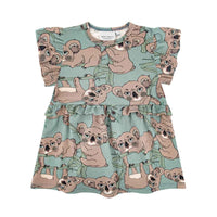 Dear Sophie Pom Pom Tunic | Koala Sea Green