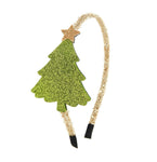 OOAHOOAH Headband | Christmas Tree - Green Hearts Pink