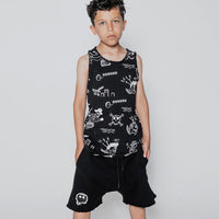 Nununu En Route Tank Top | Black