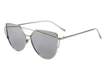 GHP Sunglasses | Silver - Green Hearts Pink