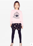 Kenzo Sweatshirt | Edana - Green Hearts Pink