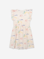 Bobo Choses Playground All Over Fleece Ruffle Dress