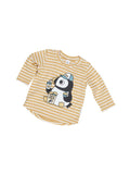 Huxbaby Puffin Muffin LS Top  | Golden Stripe