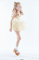 Plum Tutu Dress | Penny - Green Hearts Pink