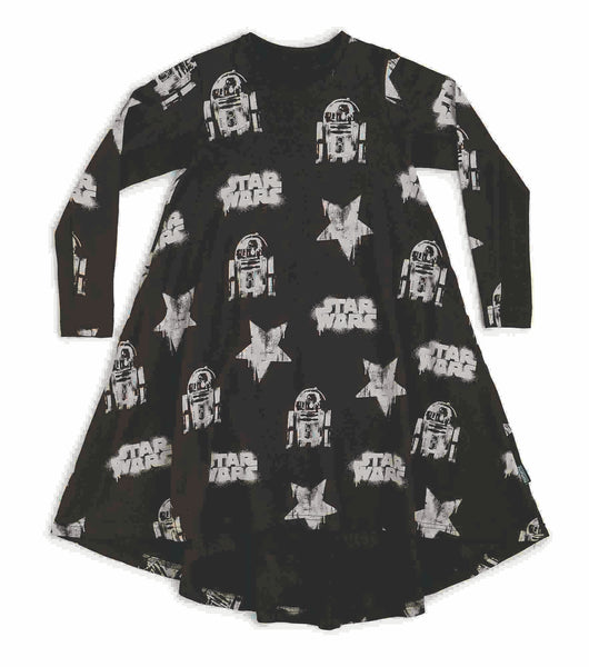 Nununu Star Wars All Over 360 Dress | Black