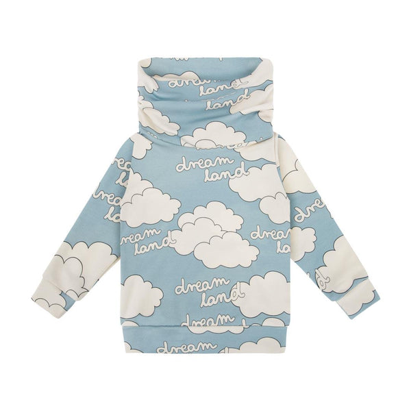 Dear Sophie Snood Sweatshirt | Dreamland Blue