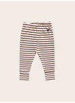 Huxbaby Leggings | Striped Terracotta