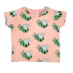 Hugo Loves Tiki T-Shirt | Peach Bees
