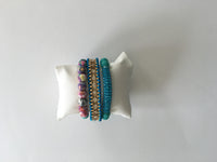 Gem Jams Set | Peacock - Green Hearts Pink