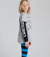 Nununu Goofy T-Shirt LS | Ice Grey