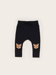 Huxbaby Digi Tiger Drop Crotch Pants | Black