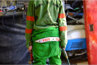 Bandy Button Team Shirt | Green - Green Hearts Pink