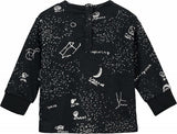 Beau Loves LS Baby Sweater | Black Galaxy