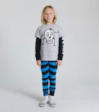 Nununu Goofy T-Shirt LS | Ice Grey
