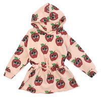 Hugo Love Tiki Hoodie Sweater Dress | Pink Apples