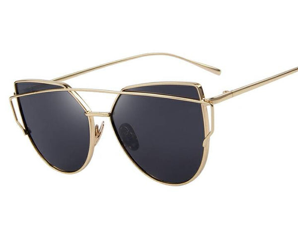 GHP Sunglasses | Black + Gold - Green Hearts Pink