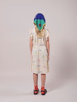 Bobo Choses Playground All Over Fleece Ruffle Dress