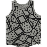 Nununu Bandaid Tank Top | Heather Grey