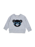 Huxbaby Digi Bear Sweatshirt  | Grey Marle