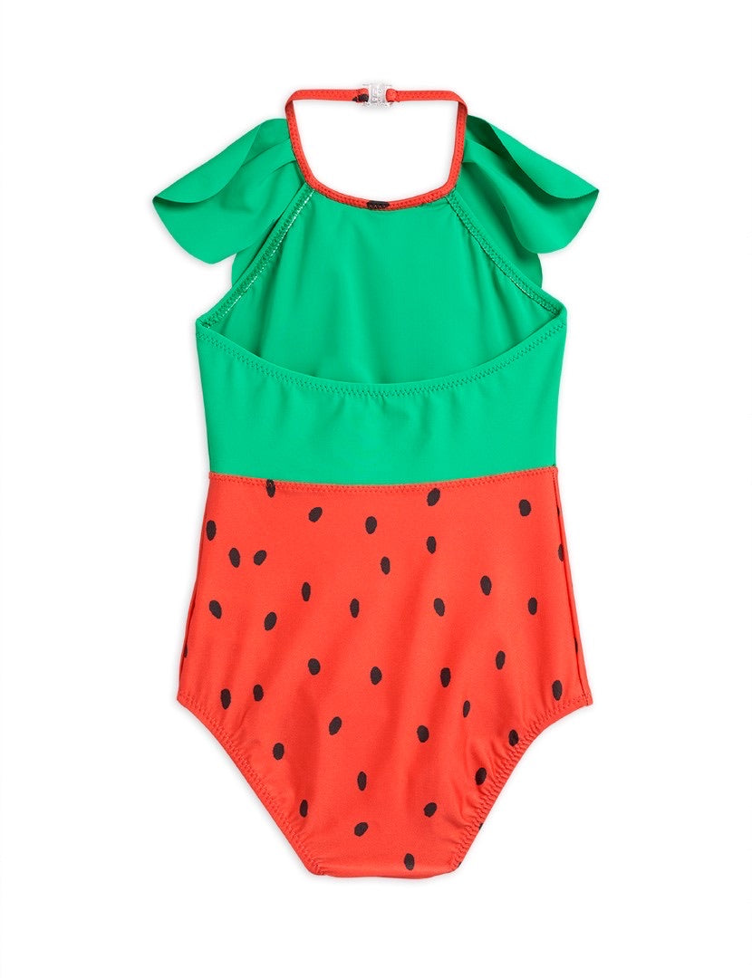 Mini Rodini Strawberry Halter Swimsuit | Red – GREEN HEARTS PINK