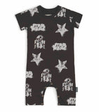 Nununu Star Wars All Over Playsuit | Black