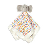 Magnificent Baby Line Up Lovey Blanket - Green Hearts Pink
