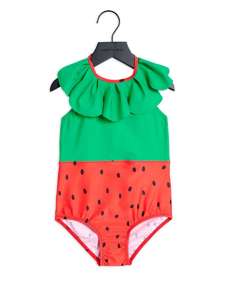 Mini Rodini Strawberry Halter Swimsuit | Red – GREEN HEARTS PINK