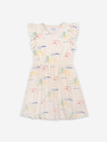 Bobo Choses Playground All Over Fleece Ruffle Dress