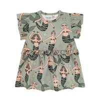 Dear Sophie Pom Pom Tunic | Mermaid Mint