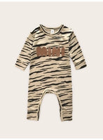 Huxbaby Mini Wildcat Romper | Honey
