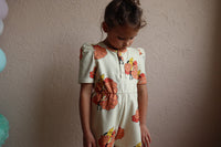One Day AOP Puffed Playsuit | Banana