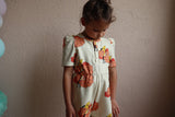 One Day AOP Puffed Playsuit | Banana