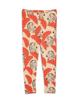 Mini Rodini Zebra AOP Leggings | Red