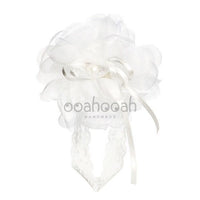 OOAHOOAH Headband | Floral - Green Hearts Pink