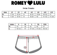 Romey Loves Lulu Swim Trunks | Guacamole + Chips