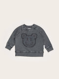 Huxbaby Digi Smile Sweatshirt | Charcoal