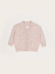 Huxbaby Bubble Sprinkles Knit Cardi | Rose