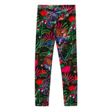Kenzo Leggings | Eloine - Green Hearts Pink