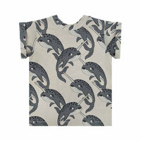 Dear Sophie T-Shirt | Narwhal Grey