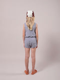 Bobo Choses Crosswise Stripes Fleece Playsuit