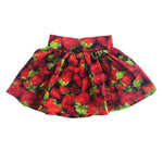 Romey Loves Lulu Skirt | Stawberries - Green Hearts Pink