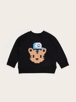 Huxbaby Digi Tiger Sweatshirt | Black