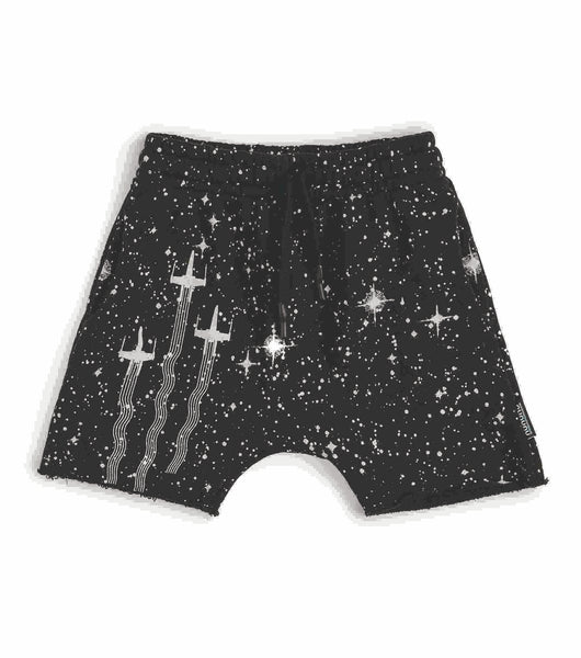 Nununu Star Wars Galaxy Sweatshort | Black