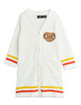 Mini Rodini E.T. Terry Robe | White