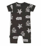 Nununu Star Wars All Over Playsuit | Black